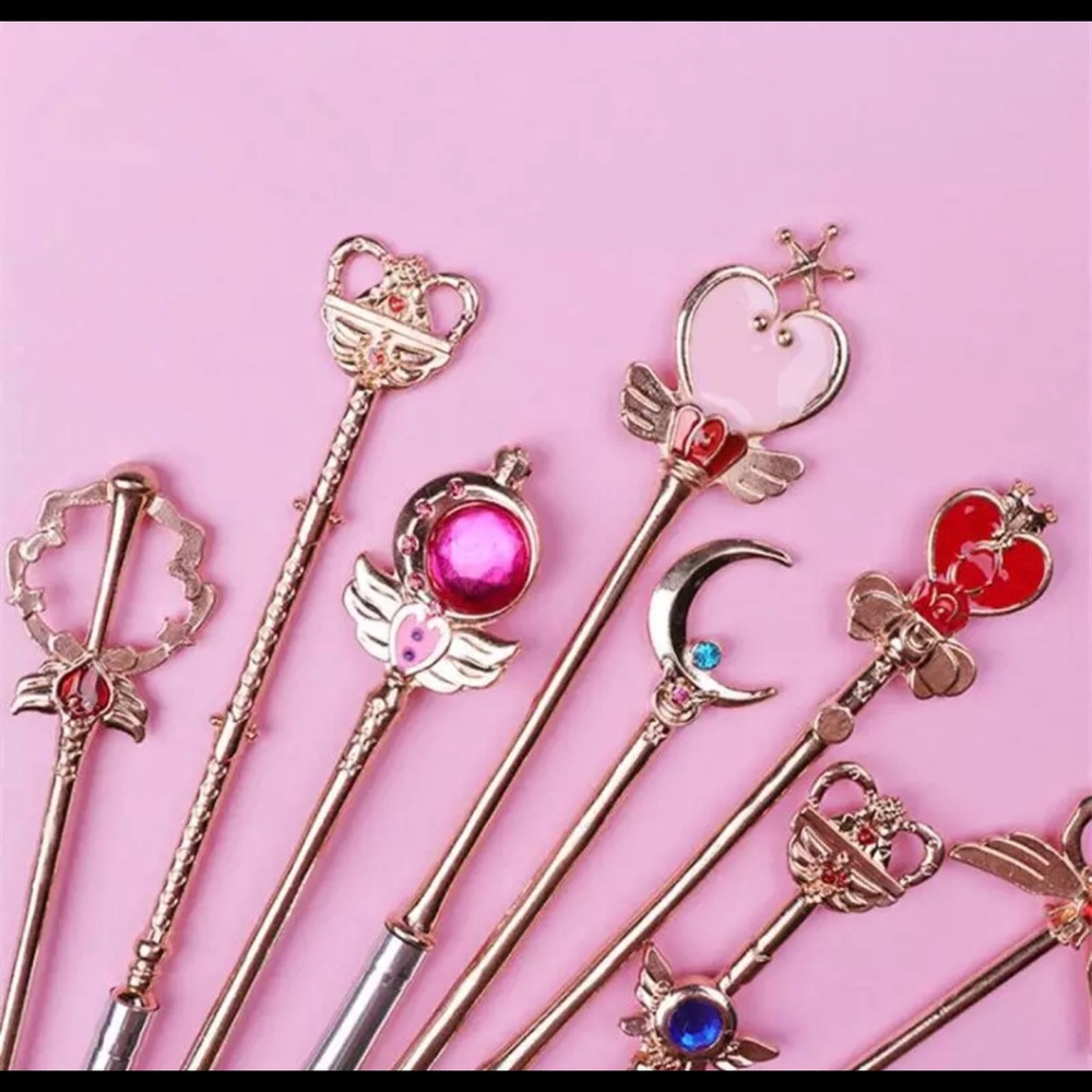 8 Piece Sailor Moon Cosmetic Brush Set